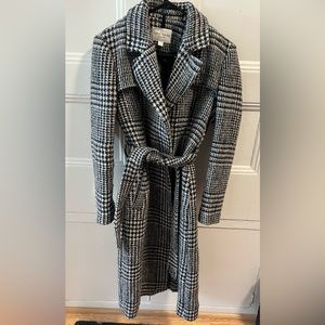 Cole Han wool blend long coat